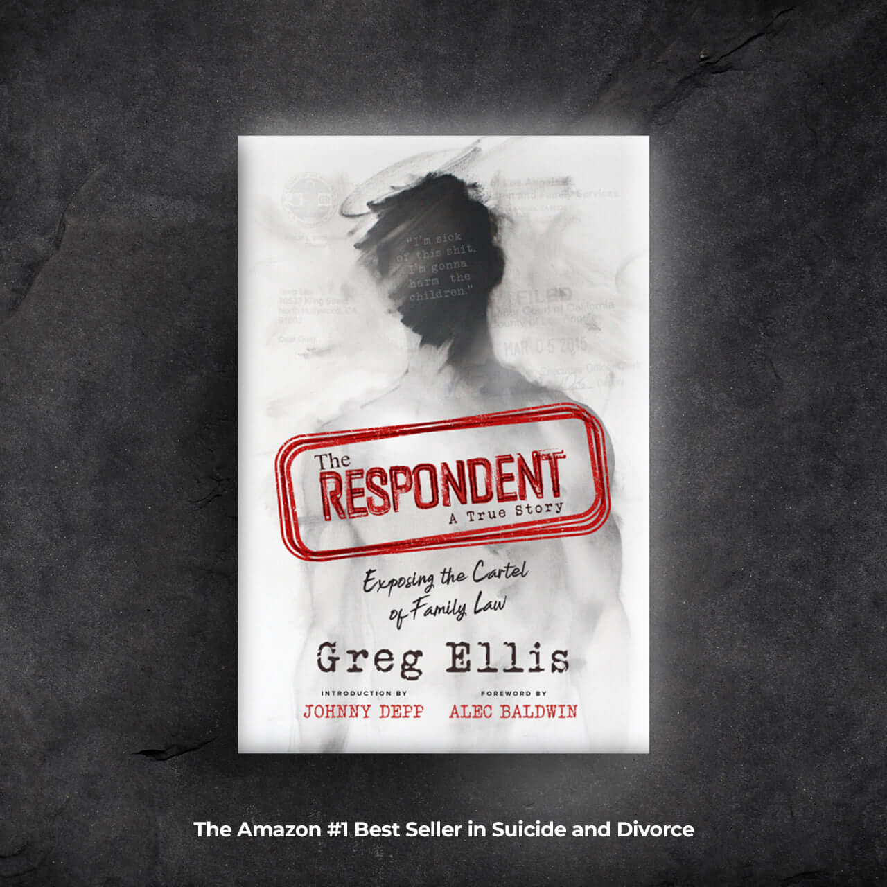 The Respondent book cover design